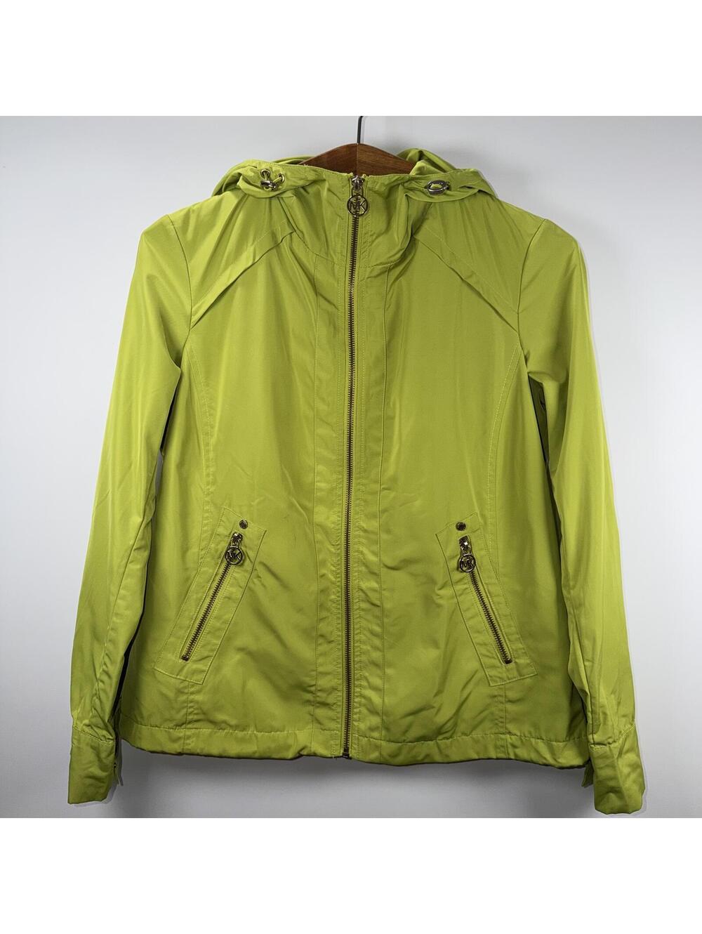 Michael Kors Hooded Windbreaker/Raincoat - XS